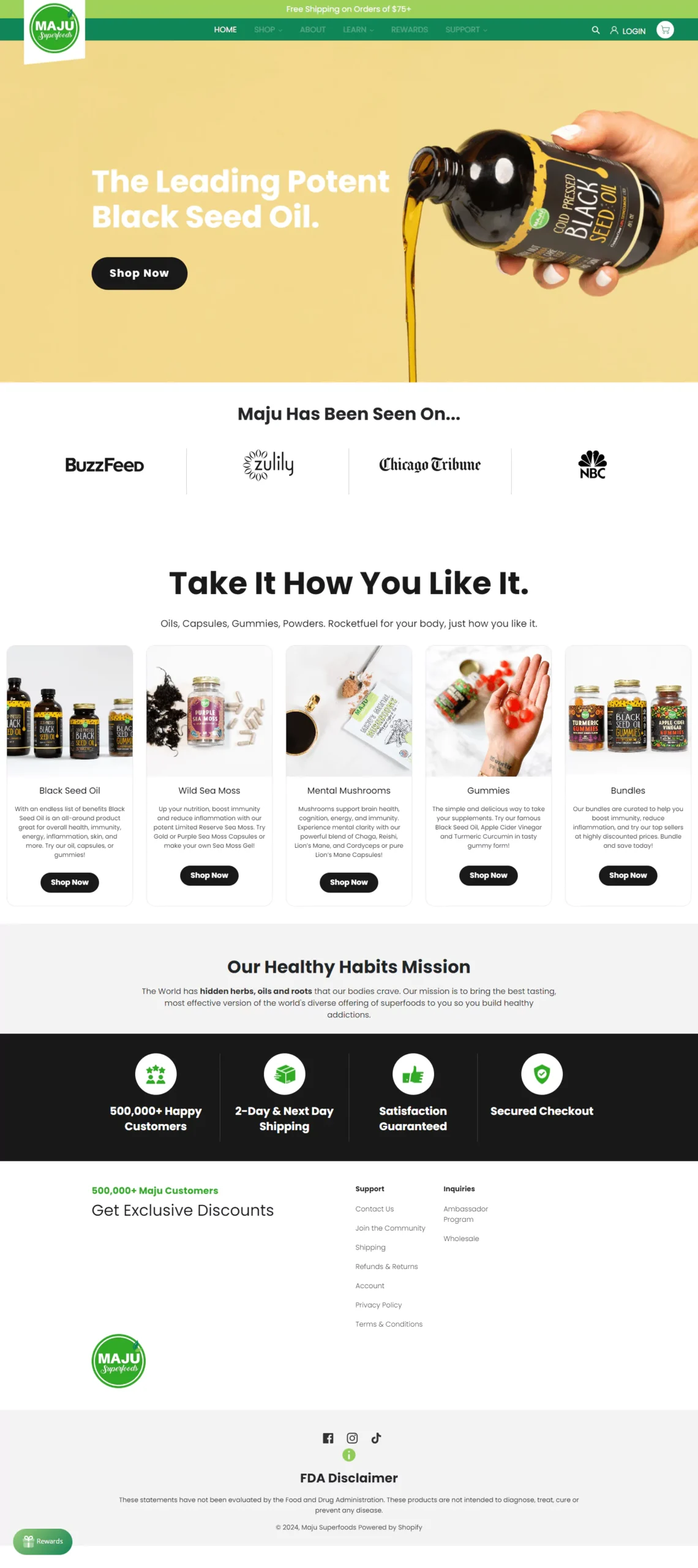 Maju super foods